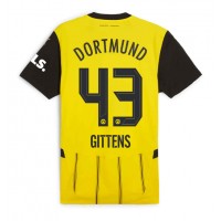 Dres Borussia Dortmund Jamie Bynoe-Gittens #43 Domáci 2024-25 Krátky Rukáv